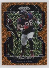 2021 Panini Prizm Lazer Prizm Jordan Akins #35 7u1