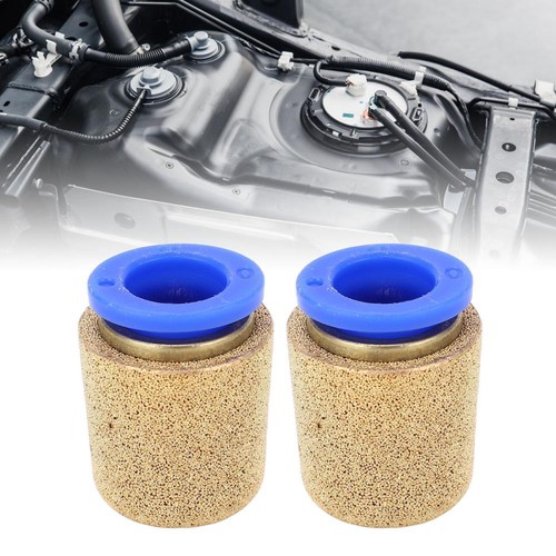 2x Pneumatic Exhaust Muffler Pipe Connection Noise Filter Brass Silencer For Cyl - Picture 11 of 19