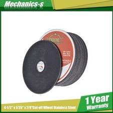 Cut off Wheel - Metal Stainless Steel Cutting Disc 50Pcs 4-1/2" x .040" x 7/8"