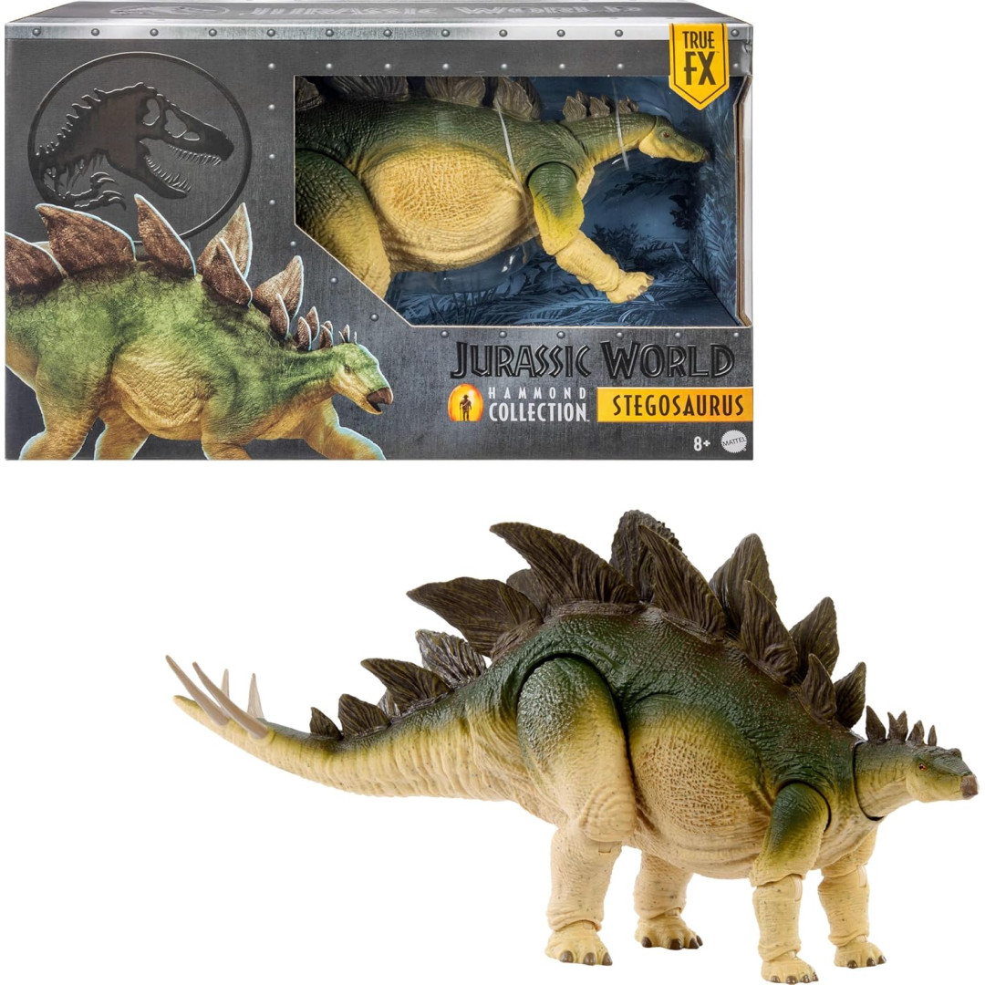 Jurassic World Hammond Collection Stegosaurus Figure New