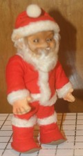 Vintage Steiff Santa Claus 8" Felt Figurine Doll Christmas decoration - No tag