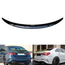 Sport Heckspoiler für Mercedes-Benz A-Klasse W177 A200 Limo. Schwarz Heckflügel