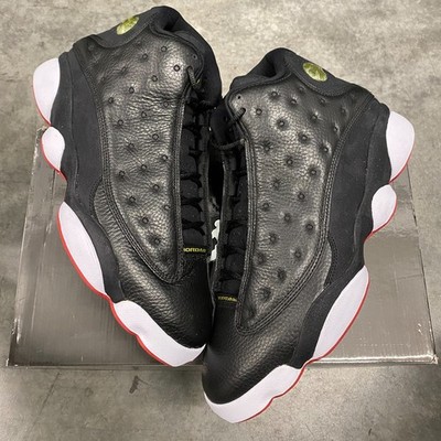 Jordan Air Retro 13 Playoffs 2011  Men Shoes Siz 8.5 Black/Varsity 414571 s-l400.jpg main image 2