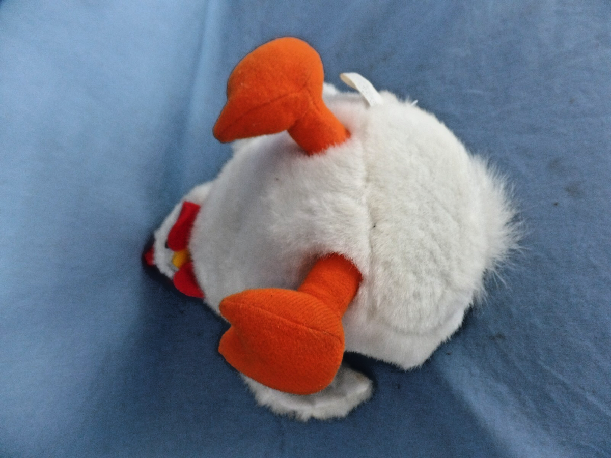 Vintage Gemmy Cornelius The Dancing Chicken Song Dance 30108 White