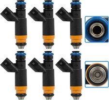 Set Of 6 Fuel Injectors For Plymouth Dodge Chrysler 3.2l 3.5l Fj455 04591658aa
