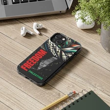 Freedom-Themed Phone Case, Durable Cover, Palestine Pride, Tough Phone Case