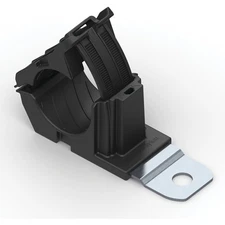 2pc HELLERMANNTYTON 151-01474 Ratchet P Clamp, 0.76"-1.42" Bundle Dia., 180