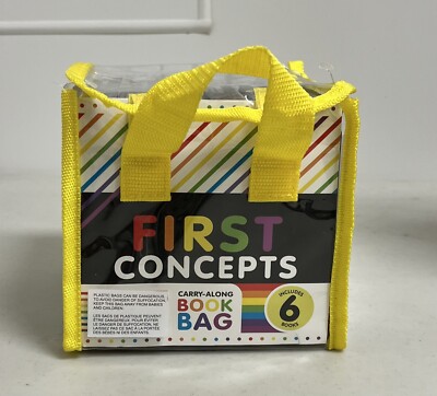 First Concepts Carry Along Book Bag with 6 Board Books