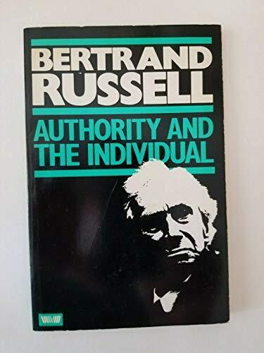 Authority and the Individual, Russell, Bertrand, Good Condition, ISBN 0041700317 - Picture 1 of 1