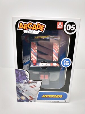 ASTEROIDS ARCADE CLASSICS #05 Mini Handheld Retro Atari Games NIB New 2017