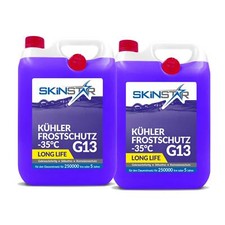 SkinStar G13 K&uuml;hlerfrostschutz -35&deg;C K&uuml;hlfl&uuml;ssigkeit K&uuml;hlmittel Schutz Auto 10l