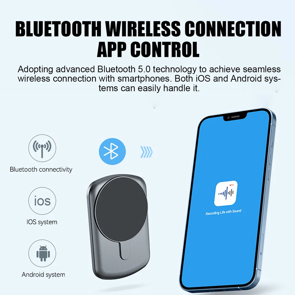 Intelligent AI ChatGPT App Phone Call Voice Recorder Transcribe Summarize Device - Image 3 of 4