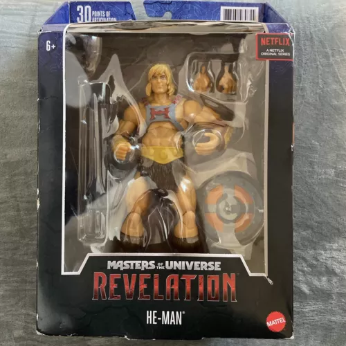 HE-MAN Mattel Masters of the Universe Revelation 7" Action Figure Masterverse