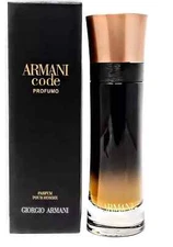 Armani Code Profumo by Giorgio Armani 3.7 fl oz Parfum Spray Men's New & Sealed.