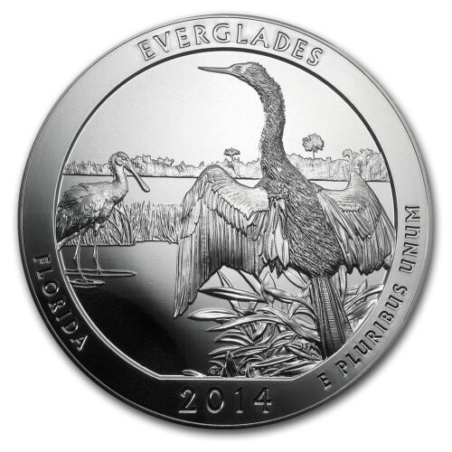 2014 5 oz Silver ATB Everglades National Park, FL - Picture 1 of 4