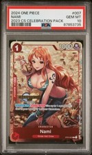PSA 10 Gem Mint Nami 2023 CS Celebration ST01-007 Common One Piece Card 2024