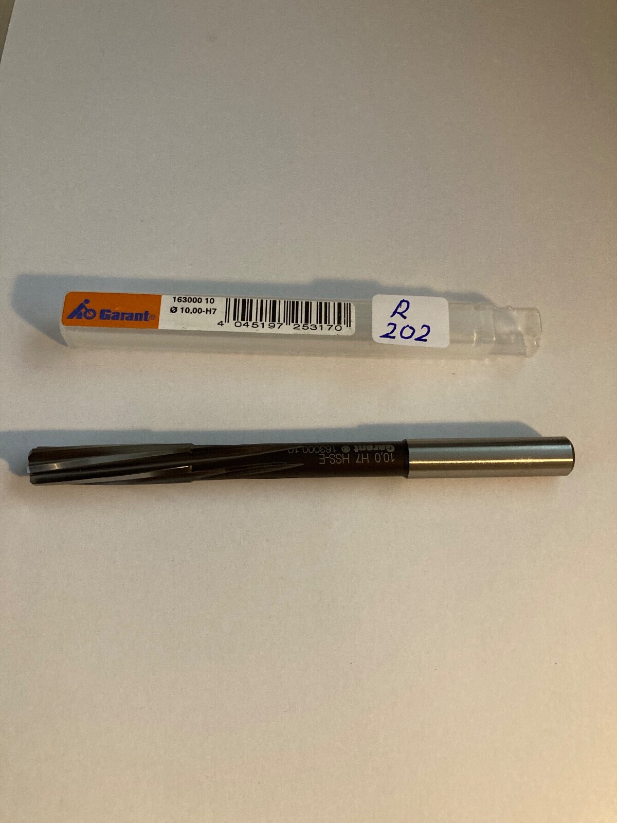 Sourcing Map Chuck Reibahle 8mm H7 - 250mm Schnellstahl Mit Hartmetallspitze