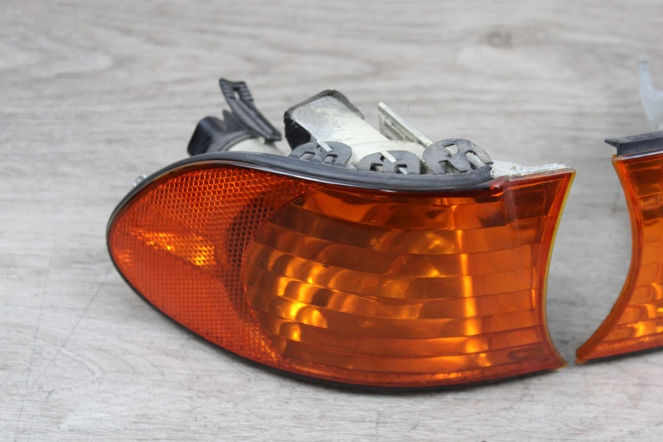 BMW E38 750IL 1999-2001 740IL 740I LUCES INTERMITENTES ÁMBAR DELANTERAS IZQUIERDA Y DERECHA Foto 2 de 4