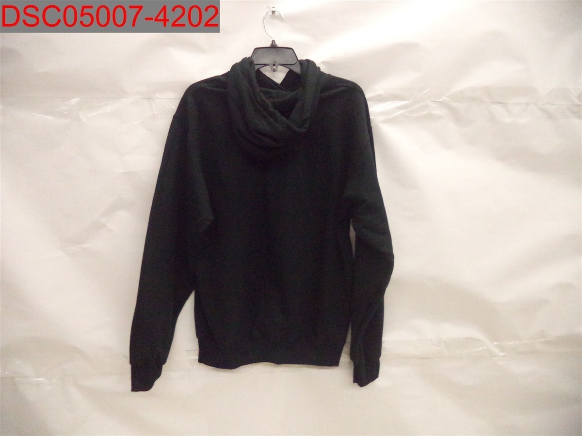 NWOT - Port & Company Unisex Adult Black Shark Graphic Hoodie