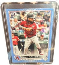 2022 Series 2 Base Fathers Day Blue #455 Henry Ramos /50 - Arizona Diamondbacks