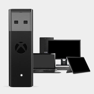 Für Wireless Xbox One Controller Adapter Empfänger Stick Windows 10 PC USB NEU
