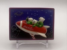 Vintage 1997 Coca-Cola/Coke 3 Bears In Coca-Cola Space Rocket Pre-owned