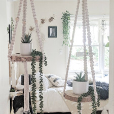 Macrame Plant Hanger Shelf - Handmade | Macra...