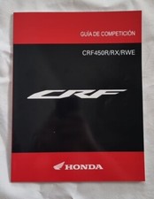 Honda CRF 450R RX Handbuch Bedienungsanleitun...