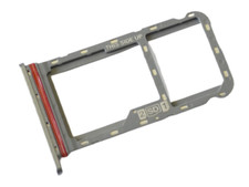 OEM MOTOROLA MOTO G60 XT2135-1 SILVER MICRO SD DUAL SIM CARD HOLDER TRAY