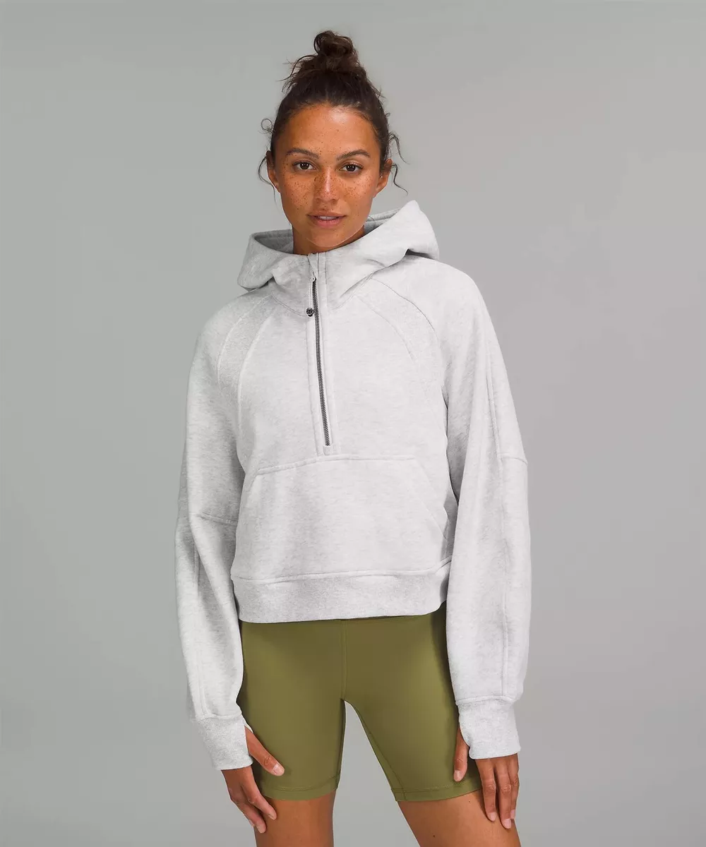 Scuba Oversized Half-Zip Hoodie