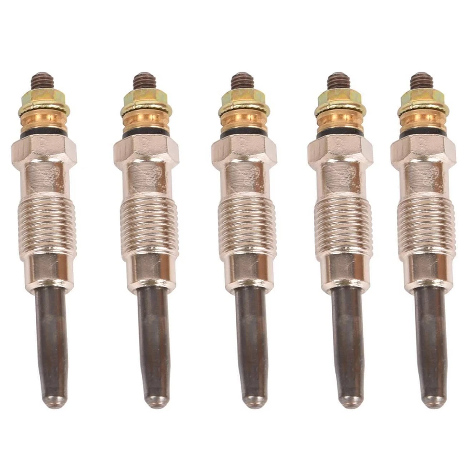 Fits for Mercedes-Benz 190D 300D Peugeot 505 Glow Plug 5Pcs - Image 2 of 4