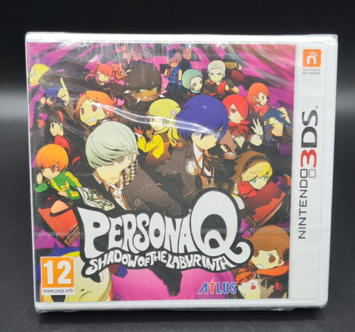 Persona Q Shadow of the Labyrinth Nintendo 3DS Spiel SEALED NEW PAL Atlus 2014 - 第 1/4 張圖片