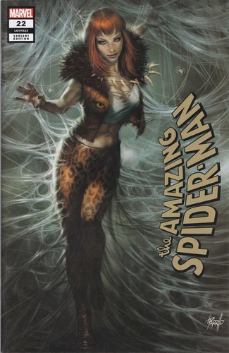 AMAZING SPIDER-MAN #22 (LUCIO PARRILLO EXCLUSIVE VARIANT) COMIC ~ Marvel