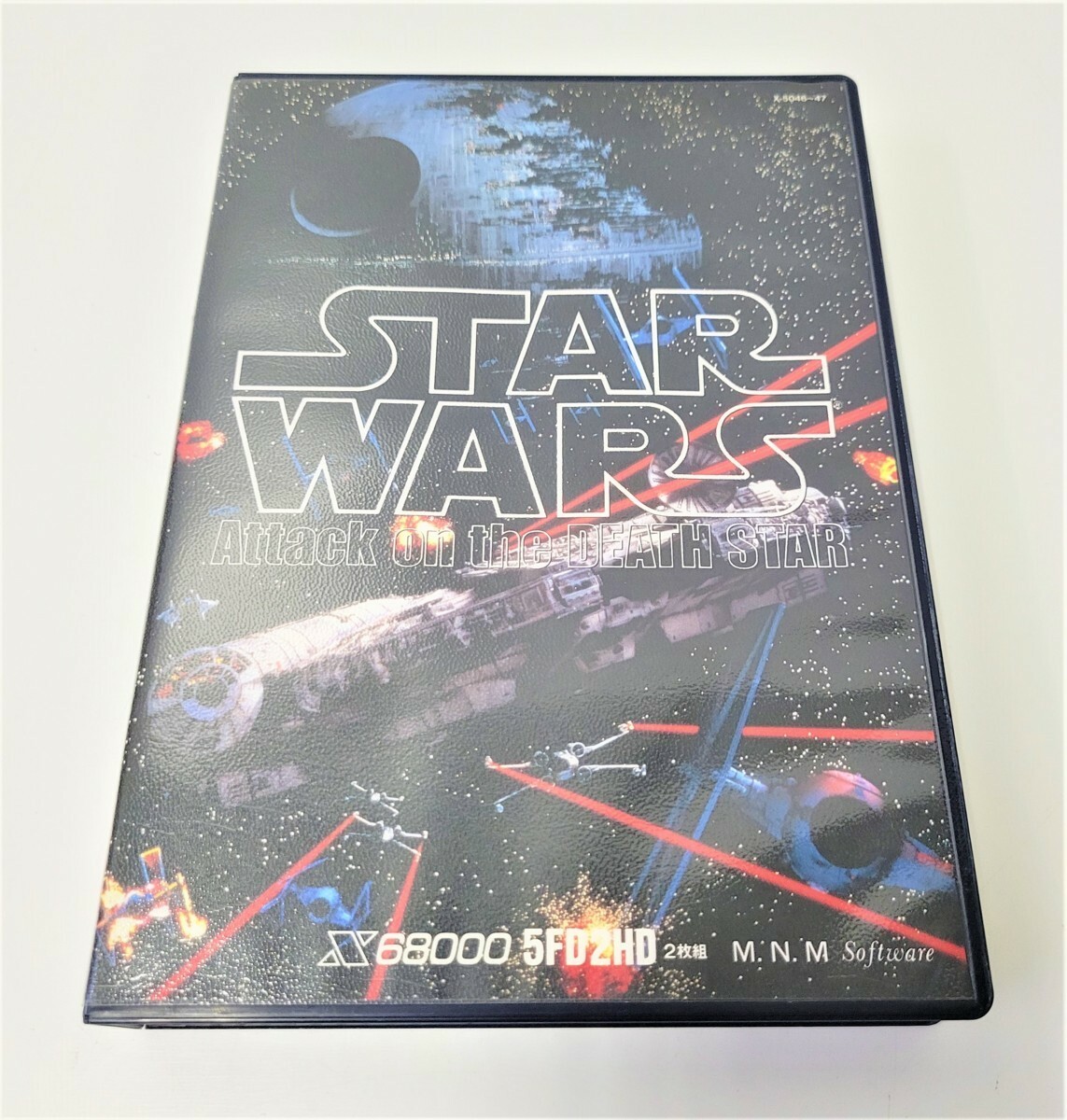 SHARP X68000 STAR WARS Attack On the DEATH STAR Disk Manual Boxed