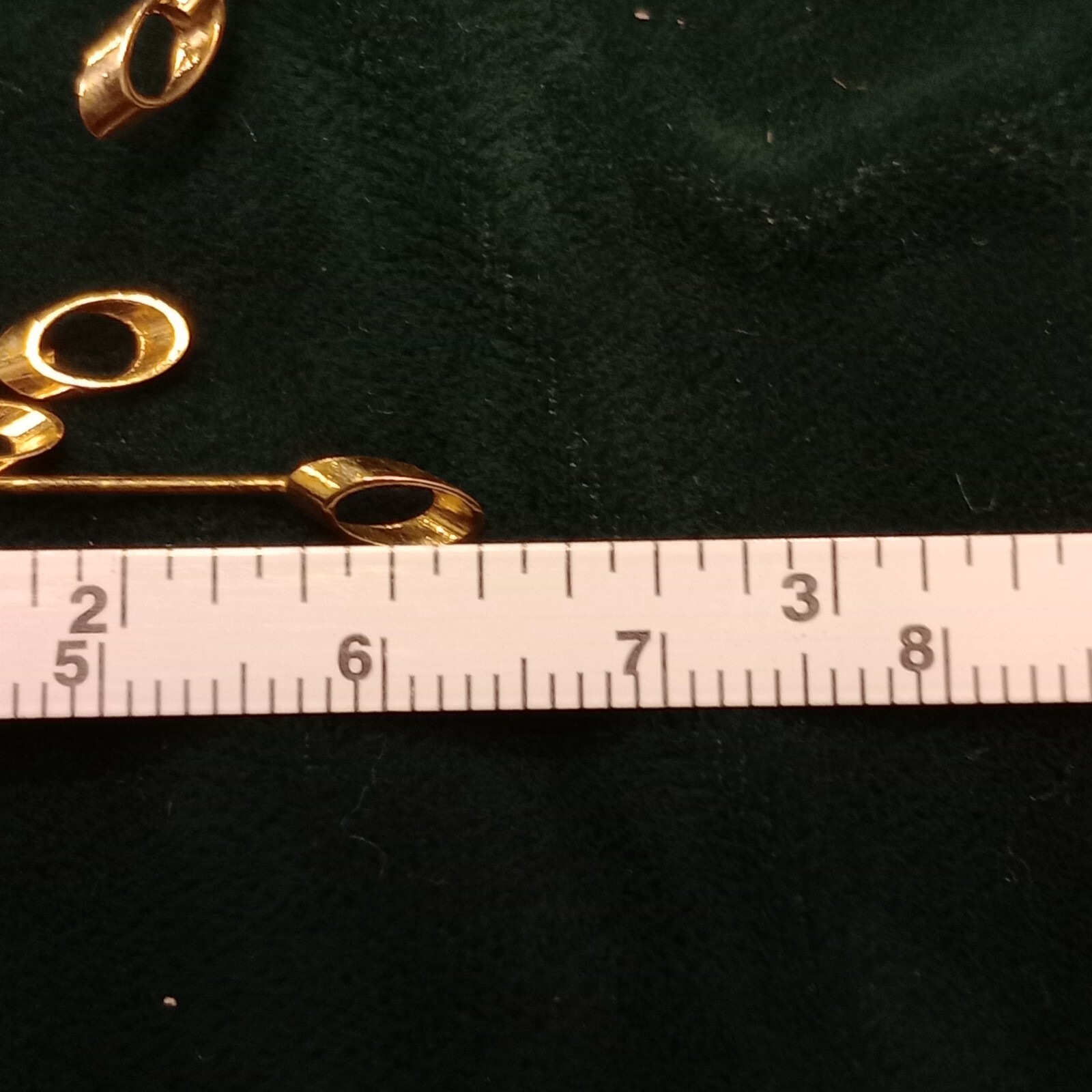 Dangle Drop Pendulum Chime Modern Elegant 90s Gol… - image 4