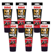 Image of UniBond No More Nails Original Tube Instant Grab Strong Adhesive Wood Glue