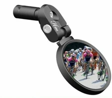 Hafny HF-MR083 High-Quality Bicycle Drop Bar Rear View Mirror - Black x