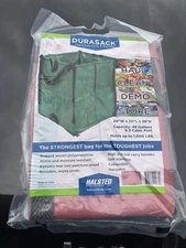 DURASACK Heavy Duty Home and Yard Waste Bag 48-Gallon Woven Polypropylene, Reusa