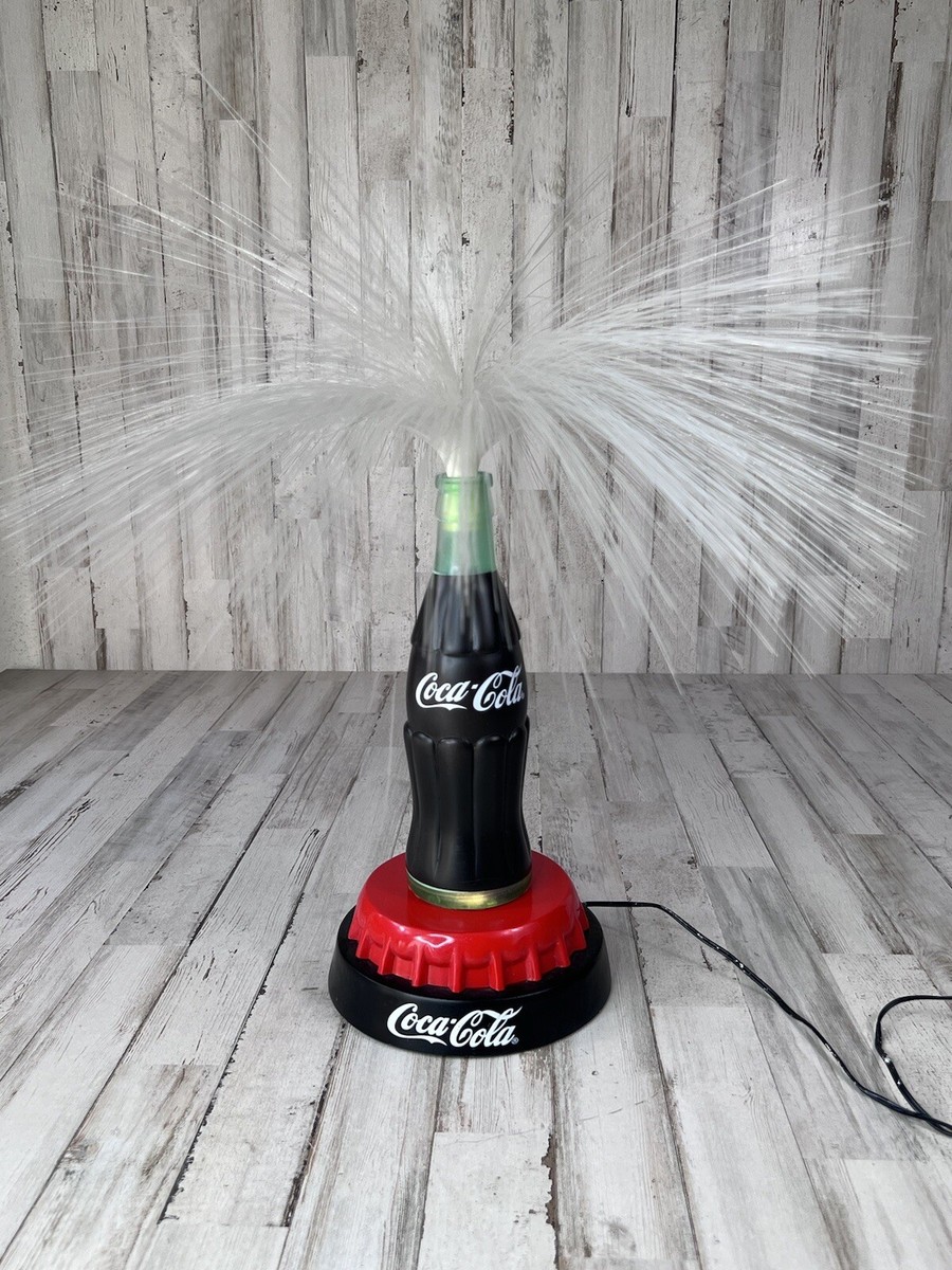 【 Coca-Cola 】 ヴィンテージ ガソライト ガスポンプランプ 雑貨 Vintage Coca Cola Fiber Optic 21” Coke Lamp Light For Parts