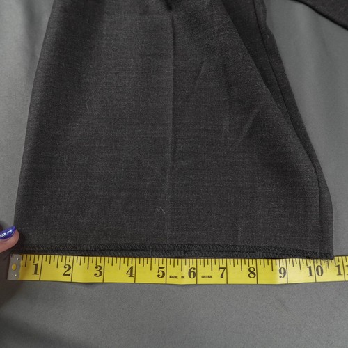 Veronesi Mens Dress Pants 34 Gray Palermo Pleated Unhemmed Fine Italian Wool NEW - Picture 11 of 12