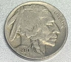 1930 P Buffalo Nickel Very Good 5 Cent US Coin - SR600