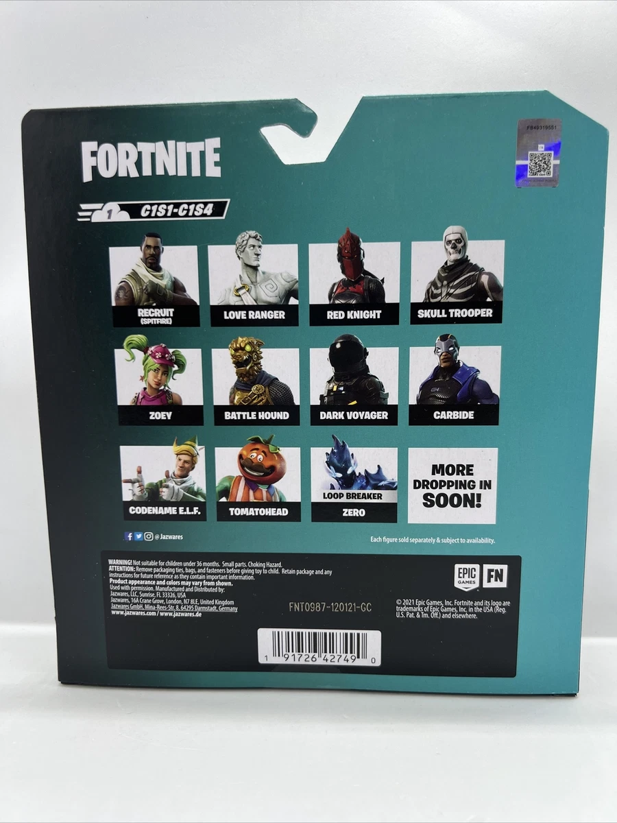 Fortnite Squads 9 Pieces Legendary Micro Series Cuddle Bunker Munitions Peely