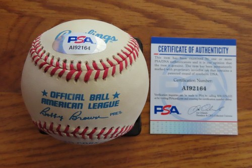 HOFer WARREN SPAHN signed ATLANTA BRAVES NL Baseball PSA AI92164 363 Wins - Picture 2 of 2