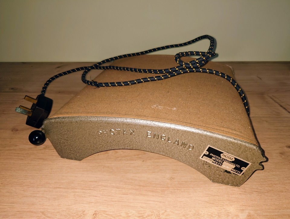 Vintage Original "Photax" Dryer Darkroom Flatbed Photographic Equipment