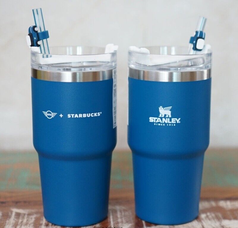 Mini Studded Tumbler and Stanley Tumbler Keychains/2 Pack 