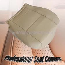 Replacement For Toyota Sequoia 2000-07 Driver Side Bottom Leather Seat Cover Tan