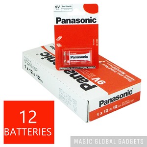 2 X Panasonic 9V PP3 Alkaline Power Batteries Smoke Alarms LR22 MX1604 Battery 2 X Panasonic 9V PP3 Alkaline Power Batteries Smoke Alarms LR22 MX1604 Battery