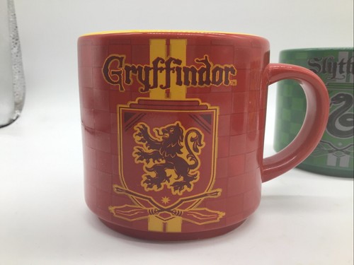 Harry Potter Checkerboard Crests 4pc 10oz Ceramic Mug By Silver Buffalo - Picture 6 of 21