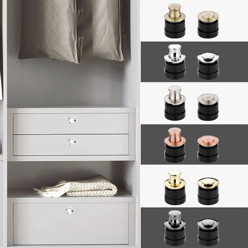 Invisible Bounce Handle Spring Tatami Handle Telescopic Spring Knobs Furniture
