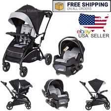 sit n stand 5 in 1 shopper travel system